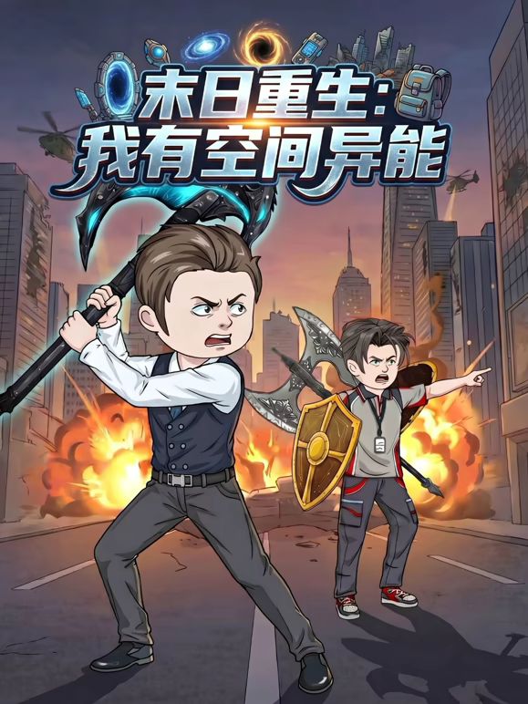 末日重生，我有空间异能封面图