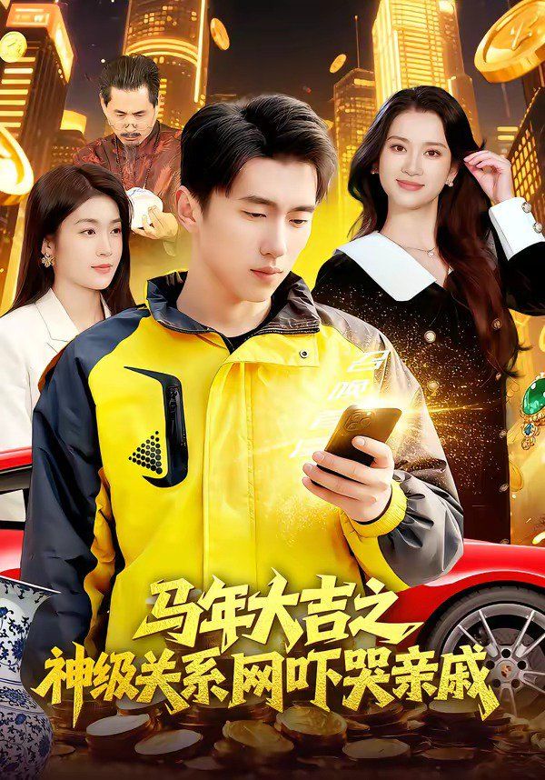 马年大吉之神级关系网吓哭亲戚海报