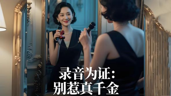 录音为证别惹真千金AI短剧封面图