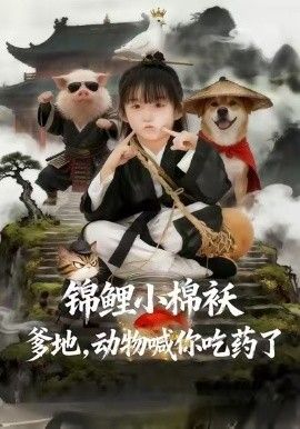 锦鲤小棉袄爹地，动物喊你吃药了封面图