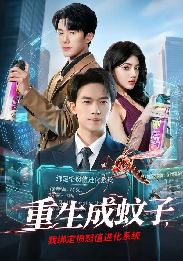 重生成蚊子，我绑定愤怒值进化系统海报