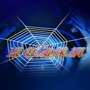 蓝色蜘蛛网封面图