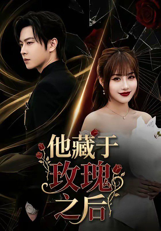 他藏于玫瑰之后海报