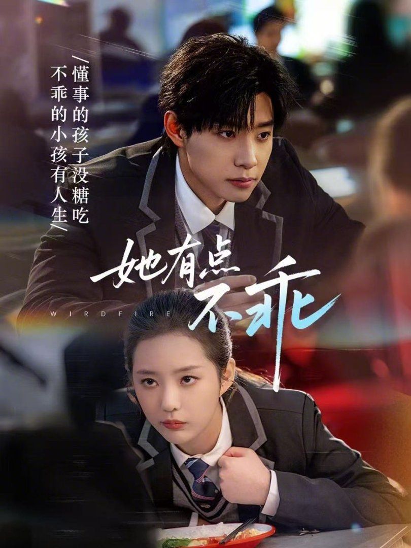 她有点不乖海报