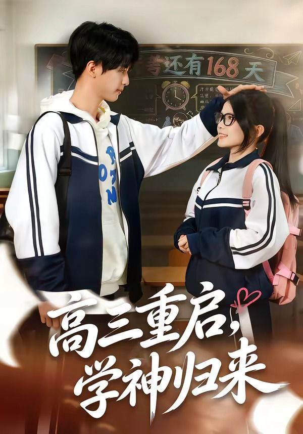 高三重启，学神归来海报