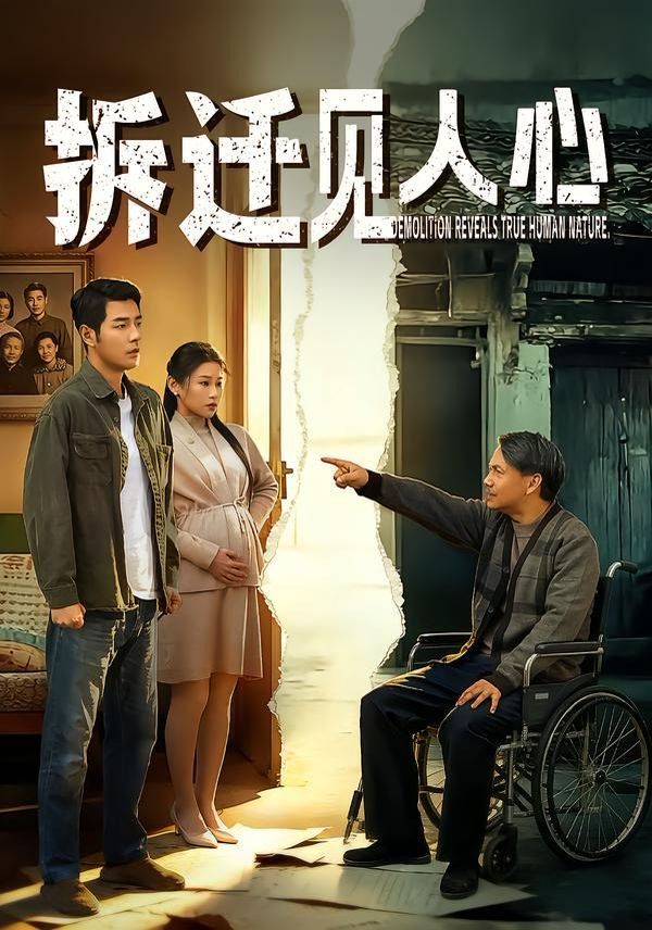 拆迁见人心海报
